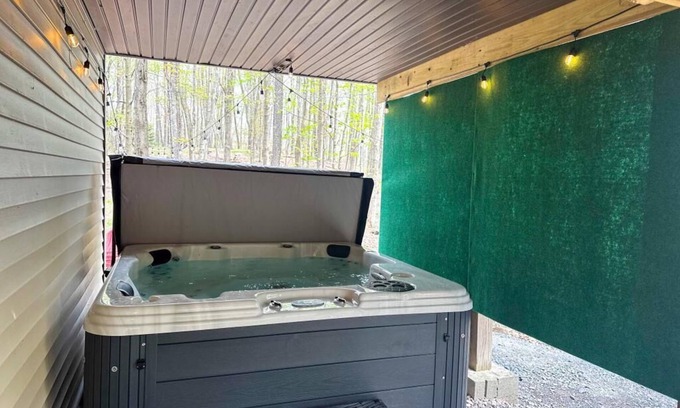 Gouldsboro Casa | Grand Woodland Retreat | Hot Tub | Game Room | Fir