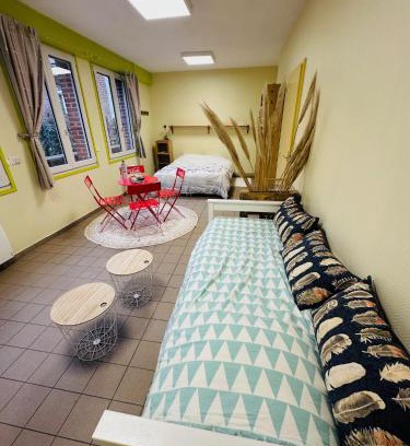 Seclin Casa | Grande chambre spacieuse privée