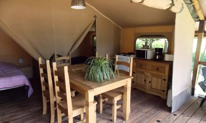 Saint-Leger-de-Fougeret Casa | Grande Lodge Nature et Luxe 2017 5 Personen