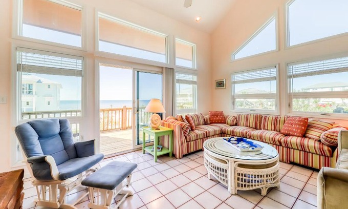 Gulf Trace Casa | Grayton Beach "Inn The Pink" 95 High Dune Drive (House)