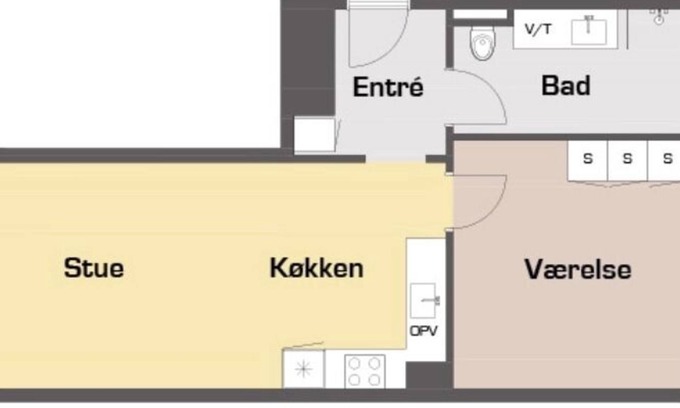 Odense Apartamento | Great 1-bed w/balcony by Odense Harbour