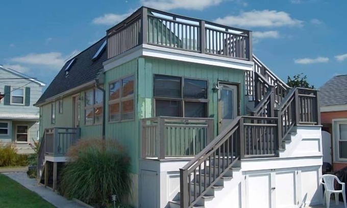Stone Harbor Cabaña | Estupenda casa de campo de 1 habitación y 1 baño ubicada en Linden Lane en Stone Harbor.