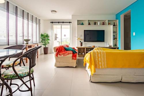 Jurere Apartamento | Gran apto solo 10min de la playa de Jurerê SGA202