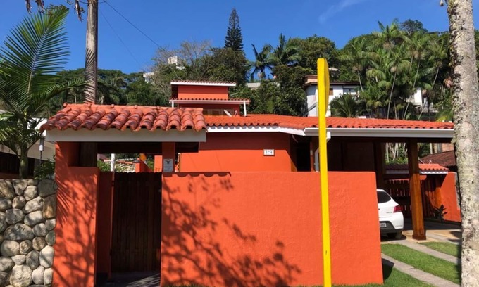 Tenorio Casa | Gran casa de playa con piscina Ubatuba playa Tenorio