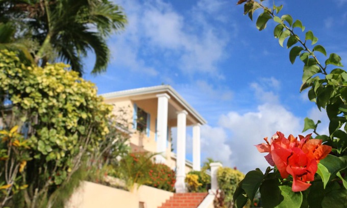 Marigot Bay Casa | Gran Casa - Vista panorámica de la hermosa bahía de Marigot - * Descuentos disponibles!*
