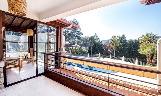 Gocek Villa | Great House with Shared pool and Balcony in Gocek