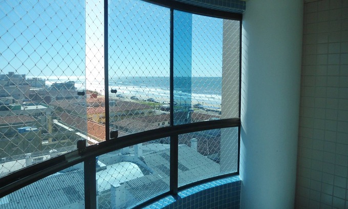 Capao da Canoa Apartamento | Gran opción: ¡Vista central y VISTA AL MAR!