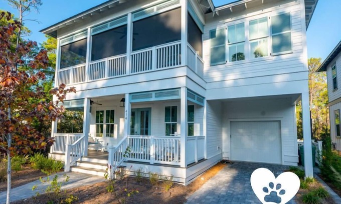 Lakeside at Blue Mountain Beach Casa | Great Rates! Golf Cart, Bikes, & Pet Friendly 🐶 Luxury in BMB