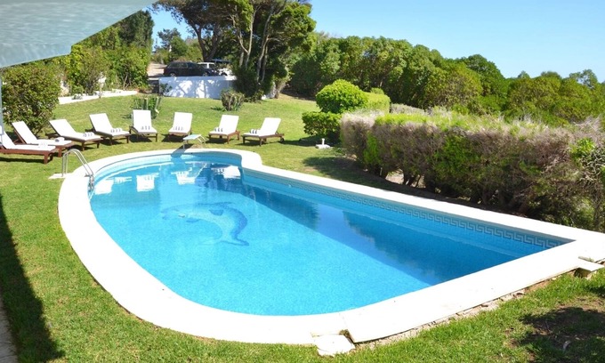 Monserrate Villa | Villa con cancha de tenis, piscina climatizada, Cascais cerda de la playa