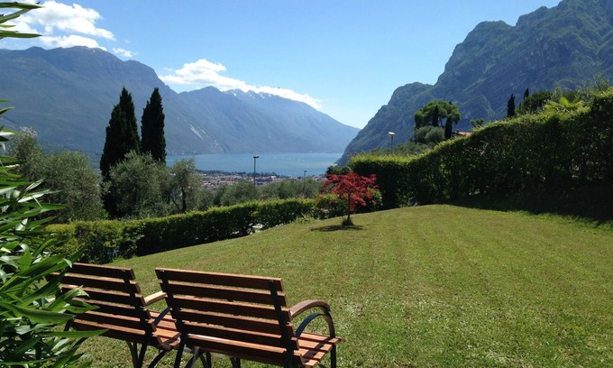 Cologna Apartamento | VERDE y el panorama: Wi-Fi gratuito, aparcamiento Privat, barbacoa, 5 minutos RIVA DA D / E G ARC