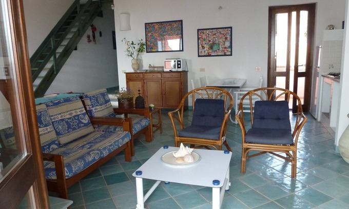 Funtana Meiga Apartamento | Primera linea Amplio balcón con vistas al mar con vistas excepcionales. Wi-Fi gratuito