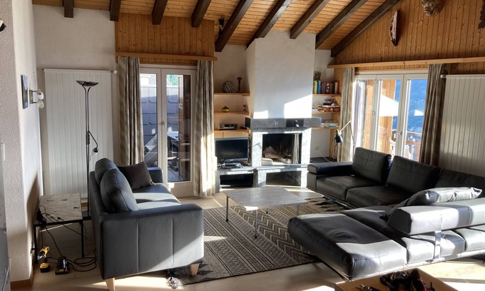 Nendaz Apartamento | Greppons O 040 - MOUNTAIN apartment 8 pers