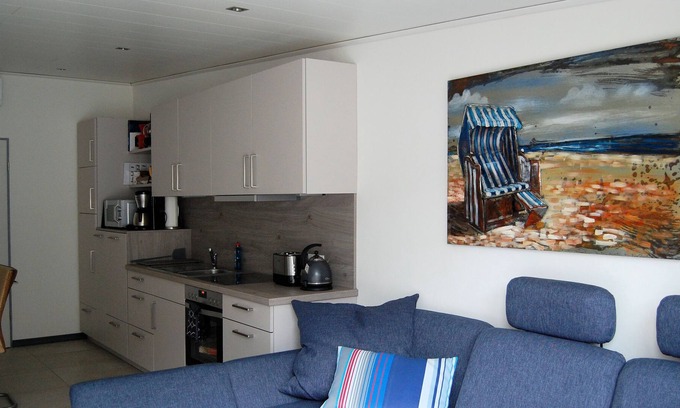 Papenburg Apartamento | Ground floor apartment for 2 people with air conditioning