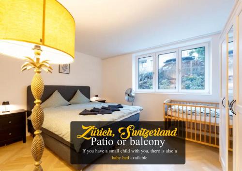 Enge Apartamento | Ground floor apartment - Peaceful living in the city of Zürich