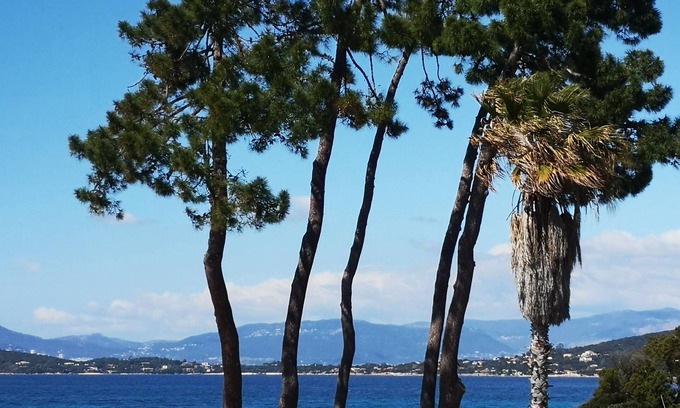 Verghia Villa | Planta baja de villa con vista panorámica del golfo de Ajaccio