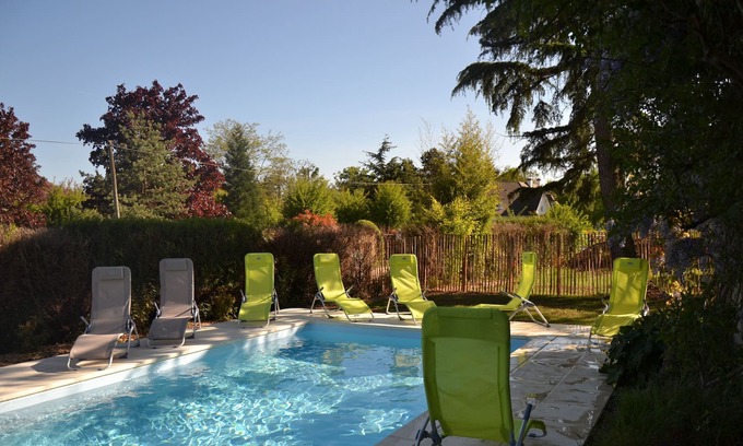 Blois Casa | Casa rural para grupos con piscina y SPA en Blois