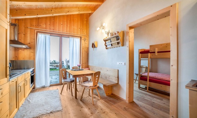Glorenza Apartamento | "Grushof App Köpfl" con vistas a la montaña, jardín compartido y Wi-Fi