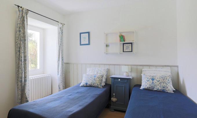 Pontrieux Cama Y Desayuno | Casa de huéspedes 'Chambre Jardin 1 Ou 2 Lits' con terraza compartida, jardín compartido y Wi-Fi