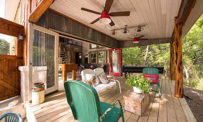 Wimberley Casa | Cypress Creek Oasis - Glamping con un toque fresco