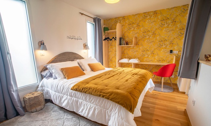 Change Cabaña | Gîte-« soirs d’été »-Superior-Baño para personas con movilidad reducida-Vista...