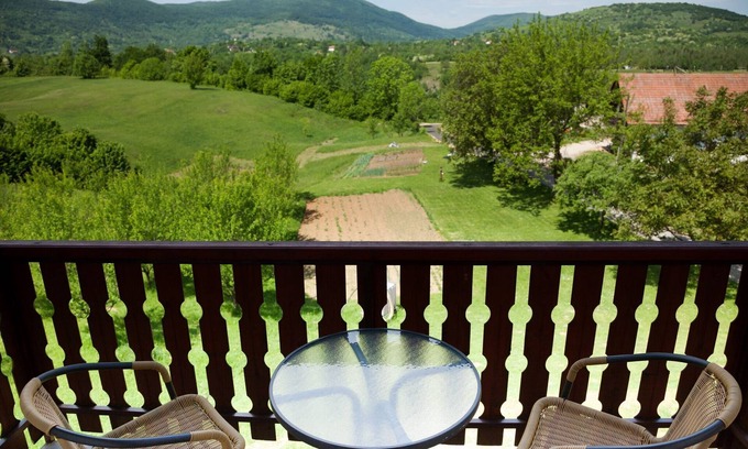 Smoljanac Apartamento | Guesthouse Žafran- Double Room With Terrace