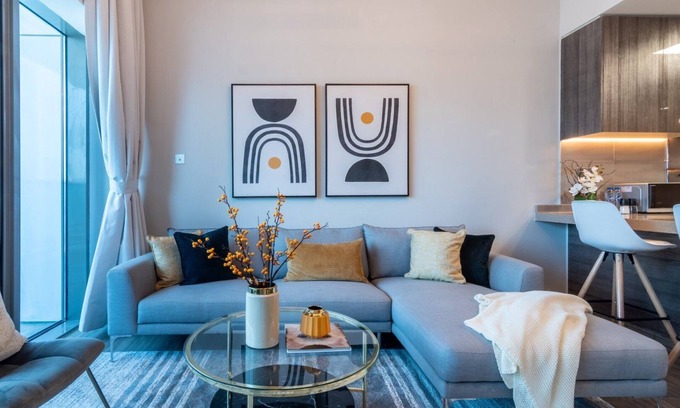 Jumeirah Lake Towers Apartamento | GuestReady - Gray Cloud Retreat - MBL Cluster