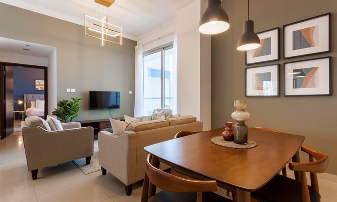 Dubai Apartamento | GuestReady - Moderno apt con preciosas vistas
