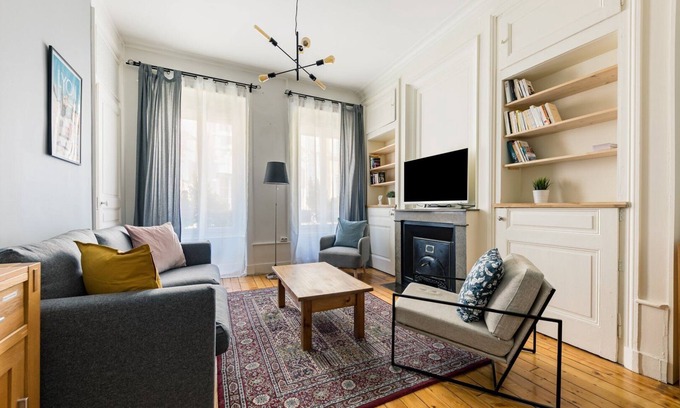 Villette - Maisons Neuves Apartamento | GuestReady - T2 - 10min Part Dieu - Amplio Apt