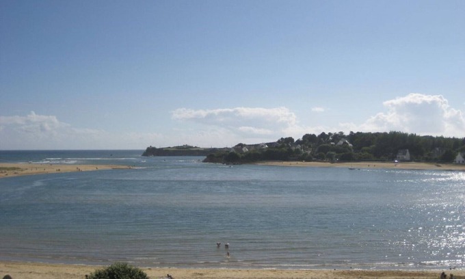 Guidel-Plages Apartamento | Playas de Guidel, frente al mar, vista completa al mar, playa a 50 m, excelente amueblado T3