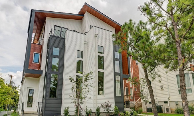 Edgehill Casa | Gulch South - Casa 4BR con terraza en la azotea - Una de las mejores ubicaciones de Nashville