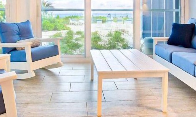 Sanibel Condominio | Frente al golfo Condo! Condominio brillante, tropical en la playa!