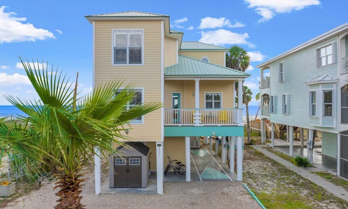 Port St. Joe Villa | Two Palms Villa- Cancelación-9/1 a 9/7 / 2019- Frente al golfo - Tina caliente en cubierta - Cabo