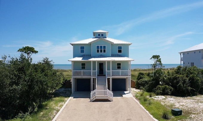 Port St. Joe Casa | Gulf front with a private pool.