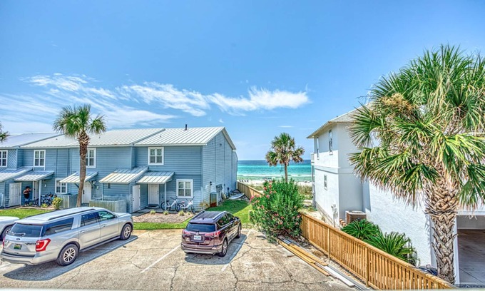 Inlet Beach Casa | ¡NUEVA RENOVACIÓN DE LA VISTA DEL GOLFO! 30 SEGUNDOS A LA PLAYA! Sé el primero de muchos en disfrutar