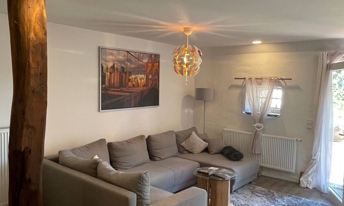 Ihlow Apartamento | Gulfhof Ferienwohnung "baltrum" mit Wunderschönem Blick ins Naturschutzgebiet