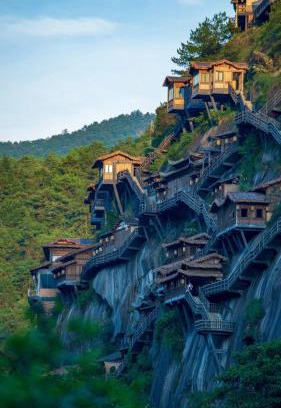Shangrao County Apartamento | Guzhonglou Mist Villa Mountain View Resort Hotel