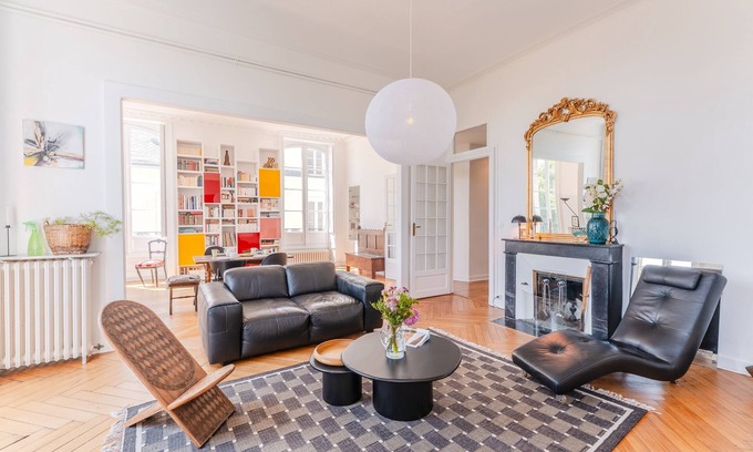 Decre-Cathedrale Apartamento | Hélios - Élégant appartement de 115 m² à Nantes