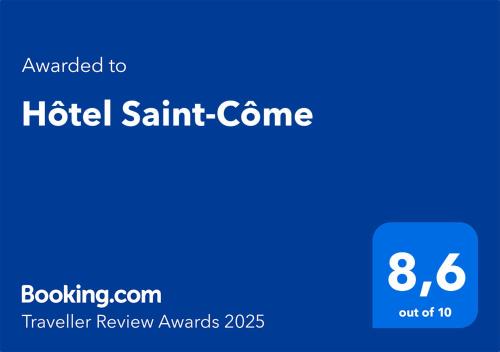 Saint Come Hotel | Hôtel Saint-Côme