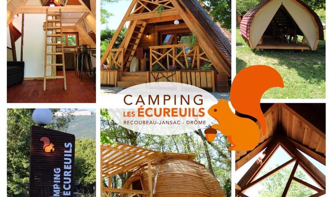 Recoubeau-Jansac Otro | Habitat Créateur - Hébergements insolites au camping municipal "Les Ecureuils"