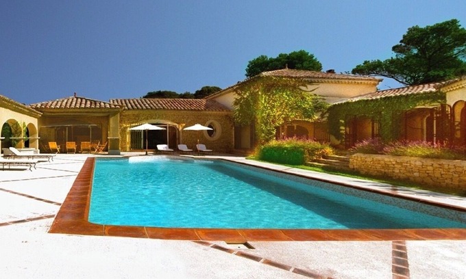 Mondragon Villa | Hacienda provenzal - piscina climatizada interior y exterior, sauna, jacuzzi