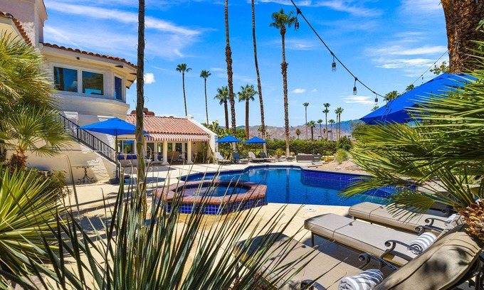 Rancho Mirage Casa | 'Hacienda Rosa' A 1.4 Acre 8 Bedroom Estate