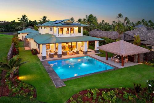 Poipu Casa | Hale Maia at Kukui ula - Elegant Pool Retreat with Golf Views in Poipu