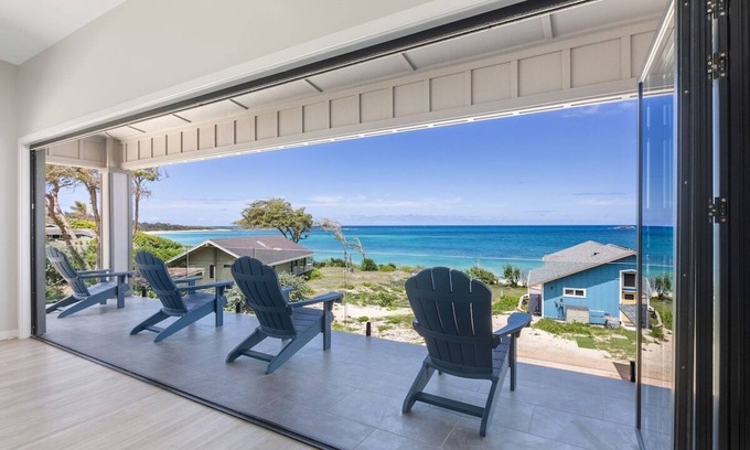 Laie Casa | Hale Makai - AC, Beachfront