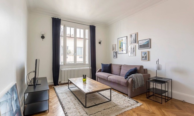 6th Arrondissement Apartamento | Hamac Suites - Suite Crillon - Near Parc Tête d'Or