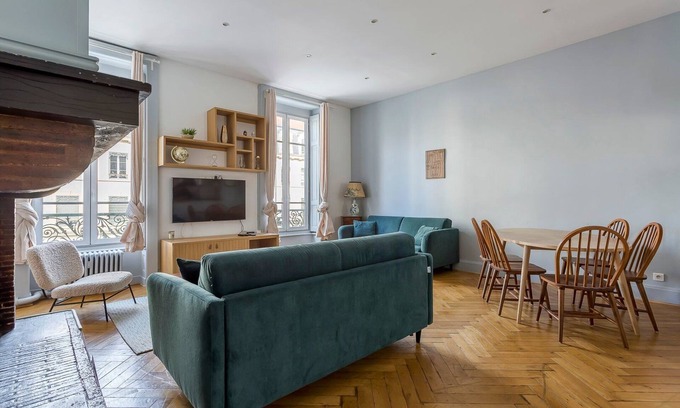 Puvis De Chavannes - Le Lycee Apartamento | Hamac-Suites - Suite Duquesne - Lyon 6
