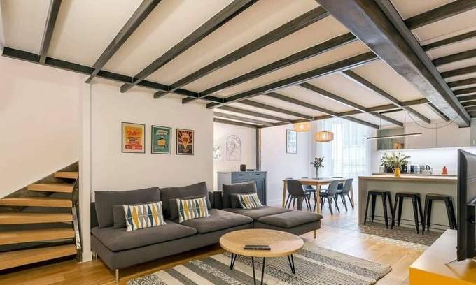 Boucle - Gros Caillou Apartamento | Hamac Suites - Suite Herbouville - Quai du Rhône