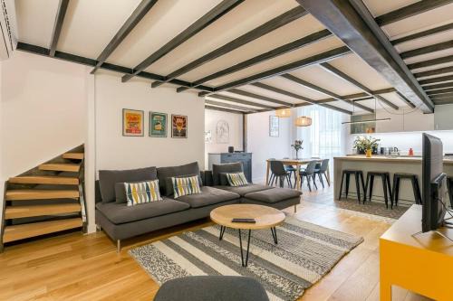 Boucle - Gros Caillou Apartamento | Hamac Suites - Suite Herbouville - Quai du Rhône