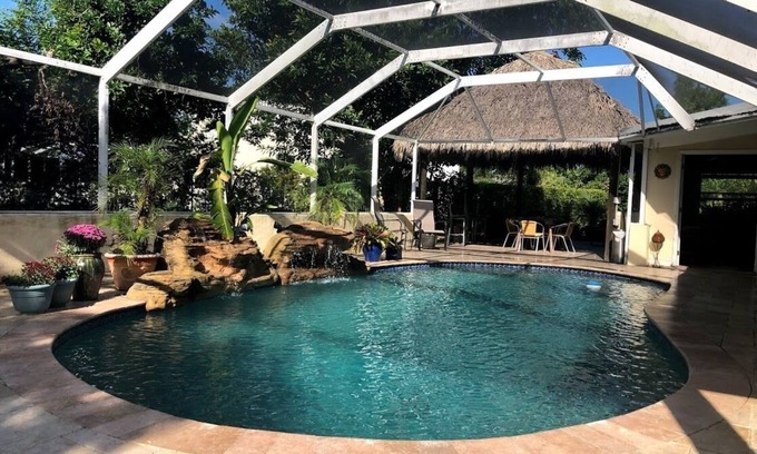 Palmetto Bay Casa | Hamilton House, Miami - Oasis tropical / Piscina / Tiki / Capacidad 20