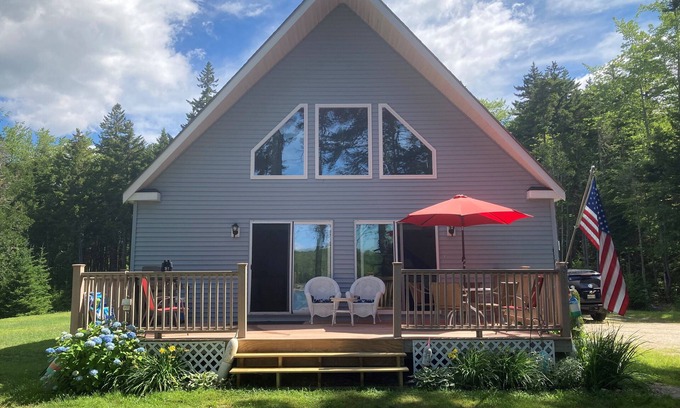 Hancock Point Casa | Hancock Cottage por el mar