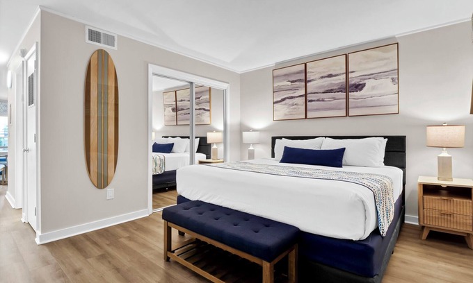 Wrightsville Beach Condominio | Hang Ten at Summer Sands Suites 108 – Newly Remodeled & Pet-Friendly!
